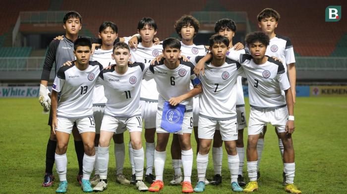 CHUTOGEL - Tajikistan U-17 Tampilkan Permainan Gemilang vs Guam