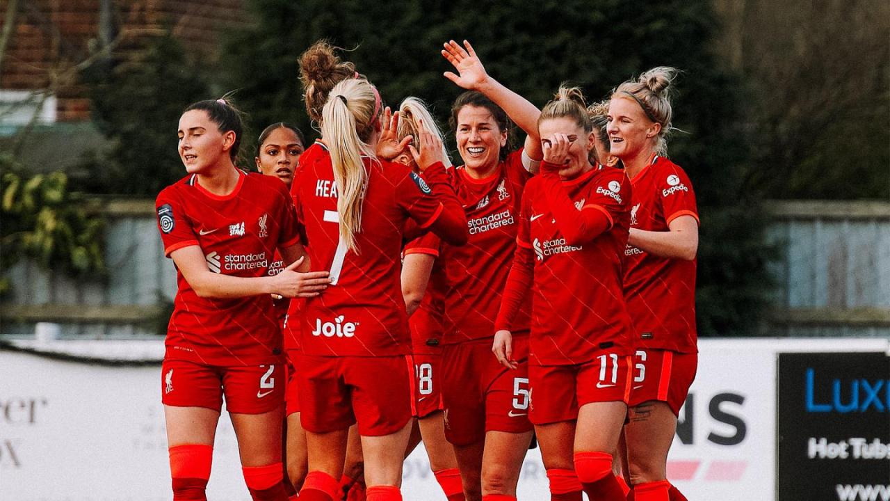 CHUTOGEL - Pemain terbaik bulan wanita Liverpool FC di media massa