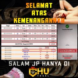 Cara klaim bonus deposit di CHUTOGEL